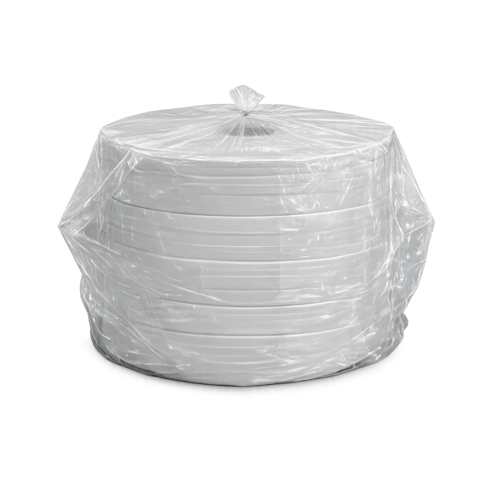 Double Layer Packaging Of Rolls