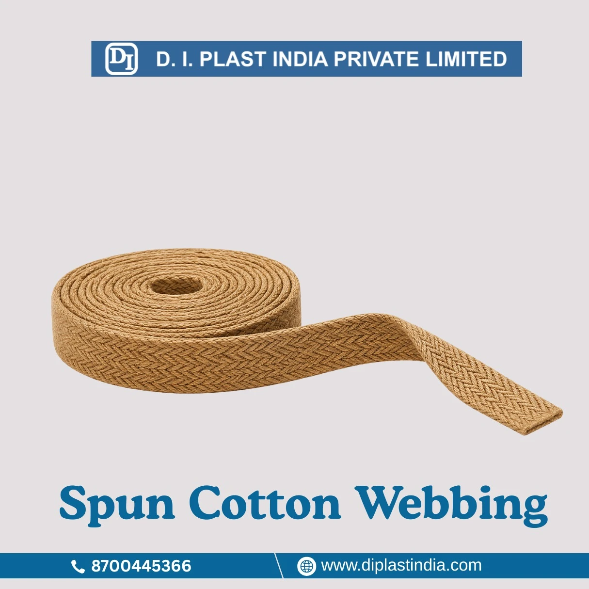 Spun Cotton Webbing 